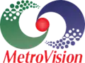 MetroVision logo, used from 1 July 1995 to 1 November 1999.