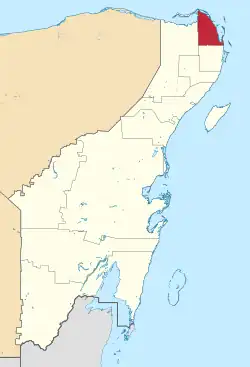 Location of the Municipality in the State