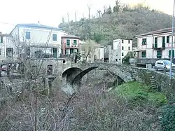 Rocca castle, in the frazione of Borgonovo Ligure.