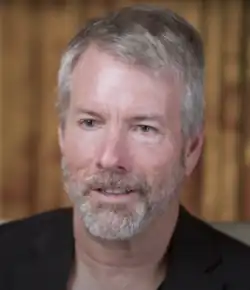 Michael Saylor speaking in an interview