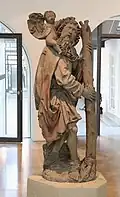 Michel Erhart, St. Christopher, Ulm,  1480, sandstone
