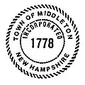 Official seal of Middleton, New Hampshire
