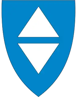 Coat of arms of Midsund Municipality (1987-2019)