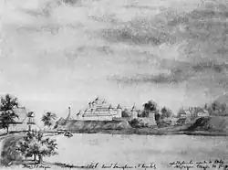 The Mezhyrich Monastery near Ostroh, 1862–1876