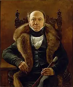Portrait of historian and journalist Mikołaj Malinowski (1799-1865)
