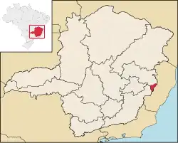 Location of Aimorés