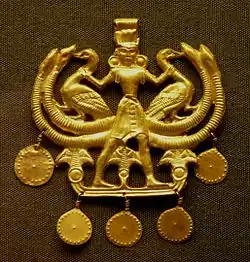 The "Master of Animals Pendant", Aegina Treasure, British Museum.[79]