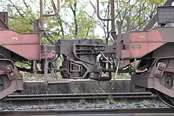 Unicoupler/Intermat/AK69e coupler on cargo train