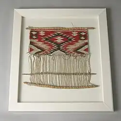 Model of Navajo Loom, late 19th century, Brooklyn Museum