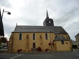 The church of Saint-Étienne, in Moncé-en-Belin