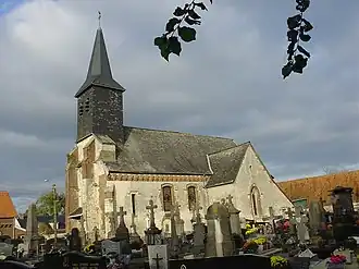 The church of Monchy-Breton