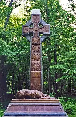 Irish Brigade Monument (1888), Gettysburg Battlefield, Gettysburg, Pennsylvania.