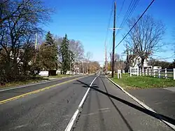 Along northbound Route 79