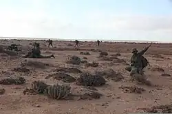 Moroccan Soldiers with Olive Drab Battle Uniform and SPECTRA helmet