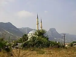 A mosque in Kyrenia
