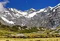 East aspect of Mount Thomson viewed from Hooker Valley Track
