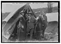 Mrs. Benj. Harrison and Elizabeth, Mrs. Green and Helen at an Emergency Services Corps camp, 1916.