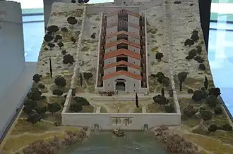 Model of the water mills at Barbegal in Musée de l'Arles antique