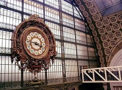 The clock of the Gare d'Orsay, by Victor Laloux
