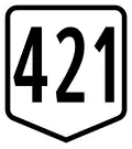 Route 421 shield