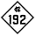 North Carolina Highway 192 marker