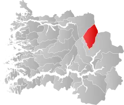 Jostedal within Sogn og Fjordane