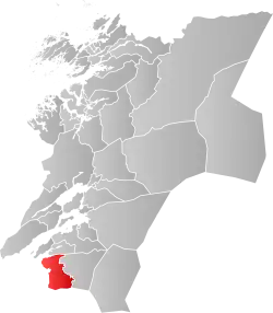 Nedre Stjørdalen within Nord-Trøndelag