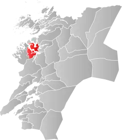 Otterøy within Nord-Trøndelag