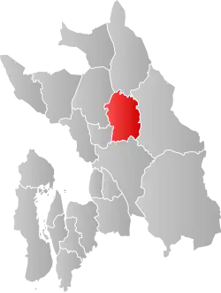 Ullensaker within Akershus