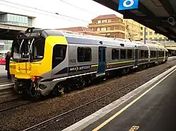 A Matangi at Wellington railway station.