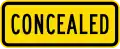 Concealed