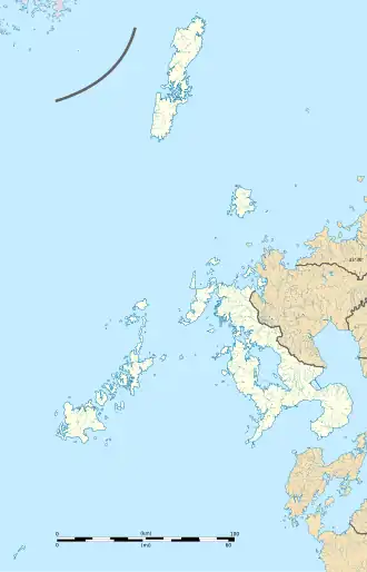 Ishida Castle is located in Nagasaki Prefecture