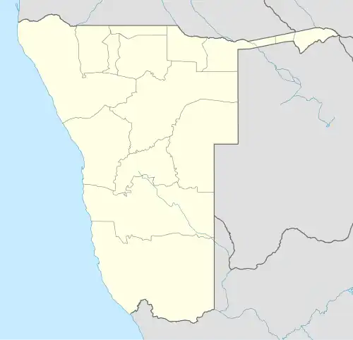 GFY is located in Namibia