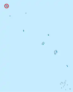 Map of the atoll