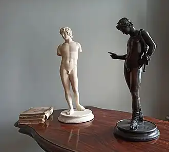 Antinous Farnese and Dionysus, called Narcissus. 19th century