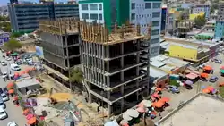 Construction site in 2021.