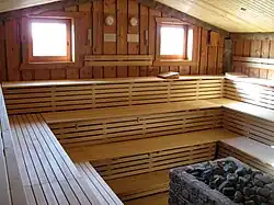 Modern sauna in Templin, Germany