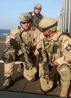 SEALs during a VBSS training in support of Operation Iraqi Freedom