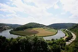 Dilsberg with mountain fort