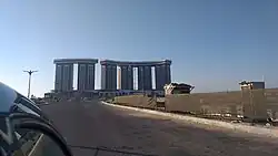 The Rixos Hotel Towers Viewed from Above