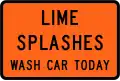 Lime Splashes - Wash Car Today