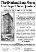 Advertisement for the Third National Bank, Atlanta Constitution, January 28, 1912