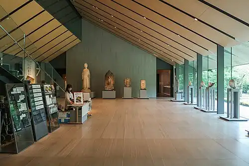 Interior of the museum