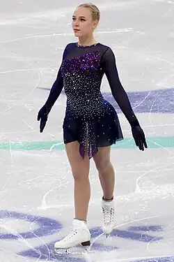 Niina Petrokina at the 2024 World Championships