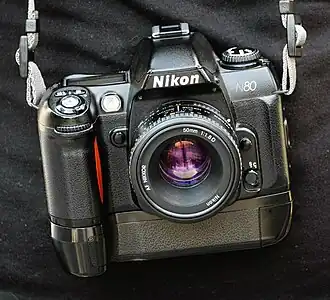 AF NIKKOR 50mm f/1.8D on a Nikon F80