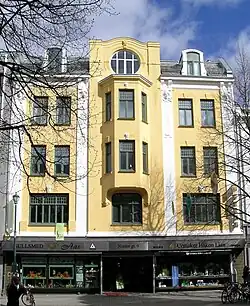 Nordre gate 9 in the city of Trondheim