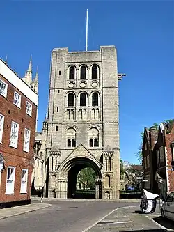 Archway, Norman Tower, Bury St Edmunds, Suffolk, c. 1120–1148
