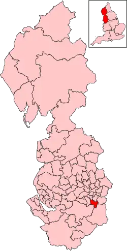 Map of constituency