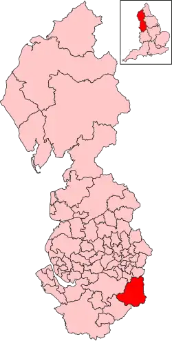 Map of constituency