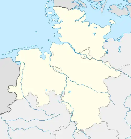 2024–25 Frauen-Regionalliga Nord is located in Northwest Germany